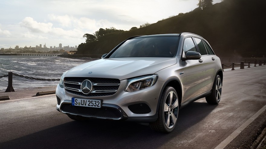 Mercedes Benz GLC híbrido.