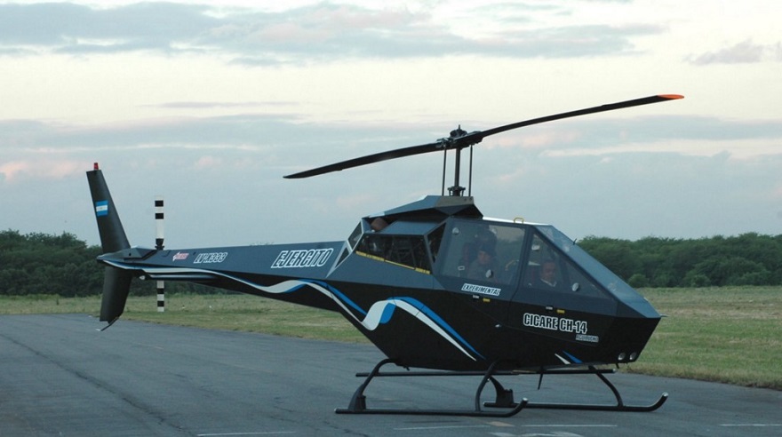 El helicóptero, un invento argentino.