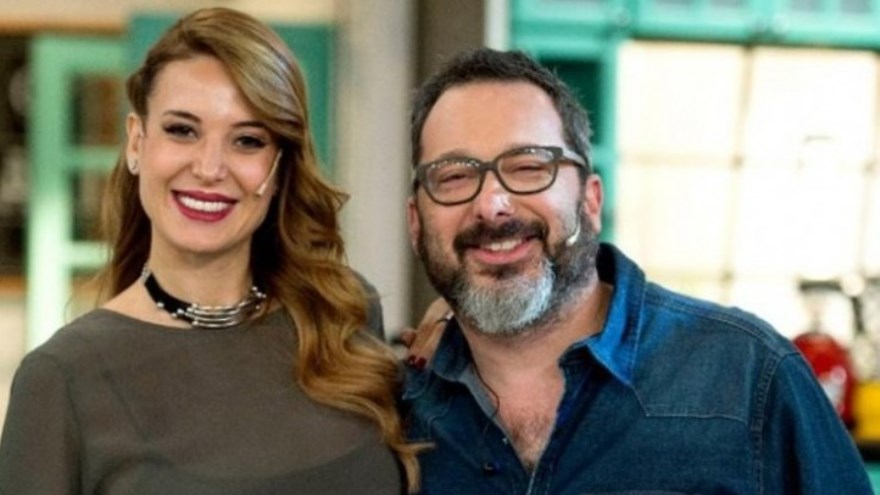 una de las conductoras del programa La peña de Morfi, en Telefe.