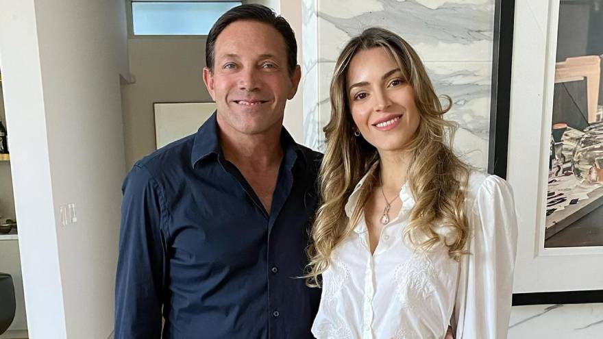 Jordan Belfort y su novia argentina, Cristina Invernizzi