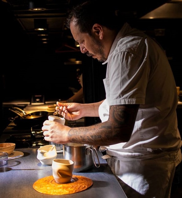 El restaurante de Gonzalo Aramburu es parte del selecto grupo de Relais & Chateaux.