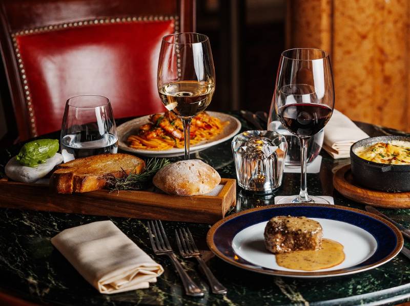 En el Hotel Meliá, un menú para celebrar en grande. 