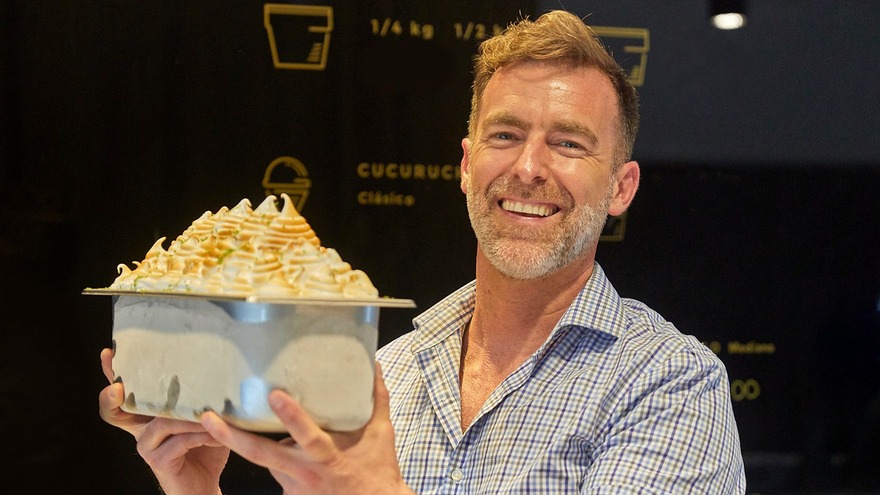 Barosio se bajó de los aviones para fundar una heladería y ahora apuesta por las franquicias