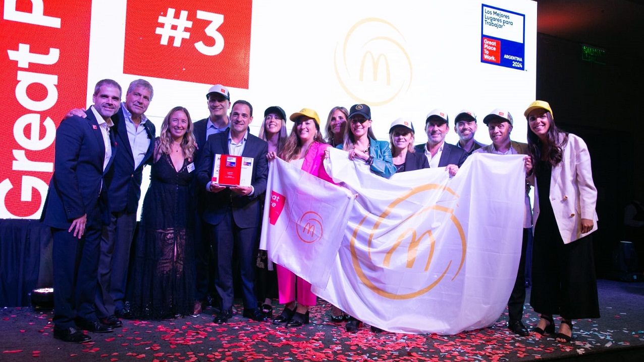 Equipo de McDonald's Arcos Dorados Great Places to Work Argentina