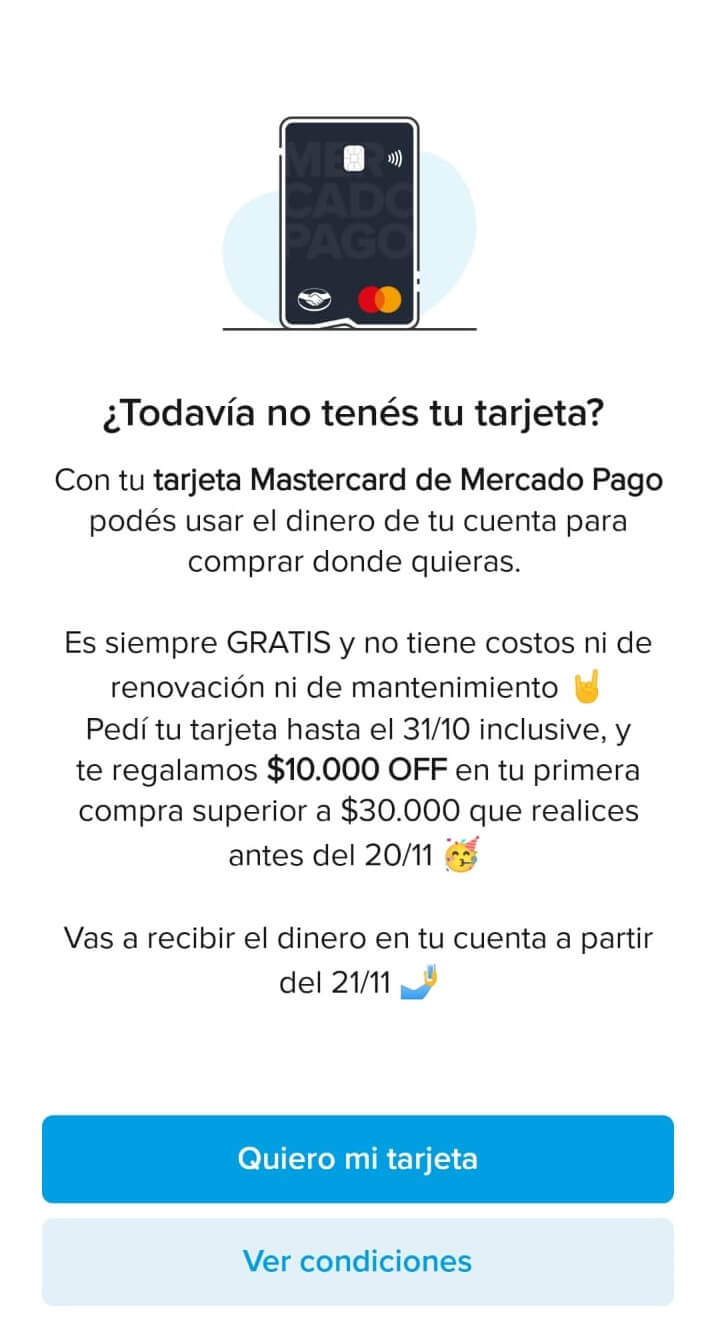 El mensaje con el que se encontraron cientos de usuarios de Mercado Pago hoy.
