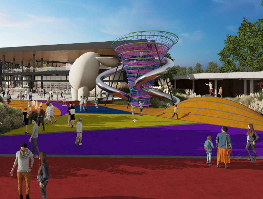 Bendu tendrá cines, anfiteatro para 8.000 personas, plaza infantil con tobogán de 12 m y coworking