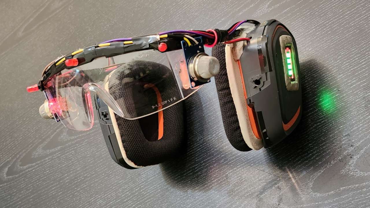 Los anteojos activan alertas visuales y sonoras ante niveles peligrosos de gases