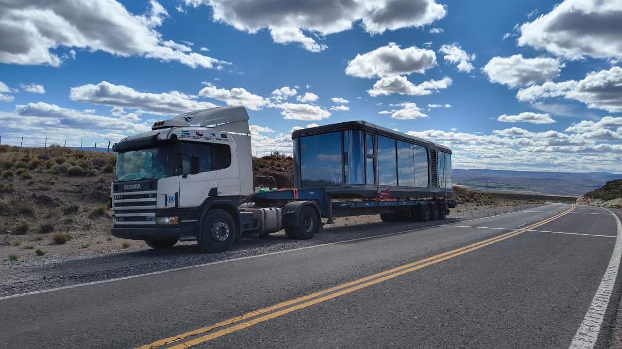 La vivienda puede trasladarse y reubicarse, ideal para turismo, oficinas o ampliaciones familiares
