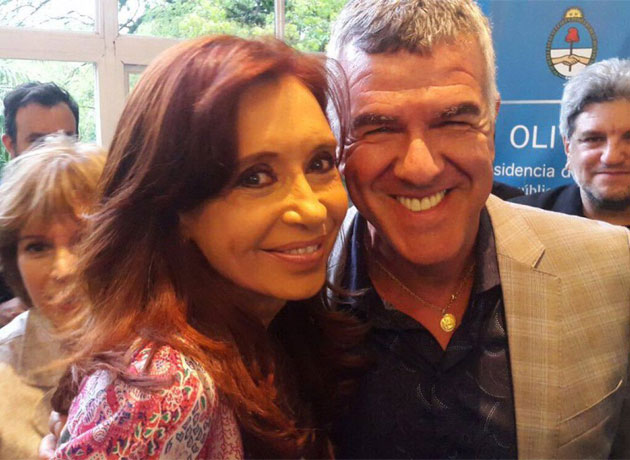Dady Brieva, afín al kirchnerismo y crítico del macrismo.