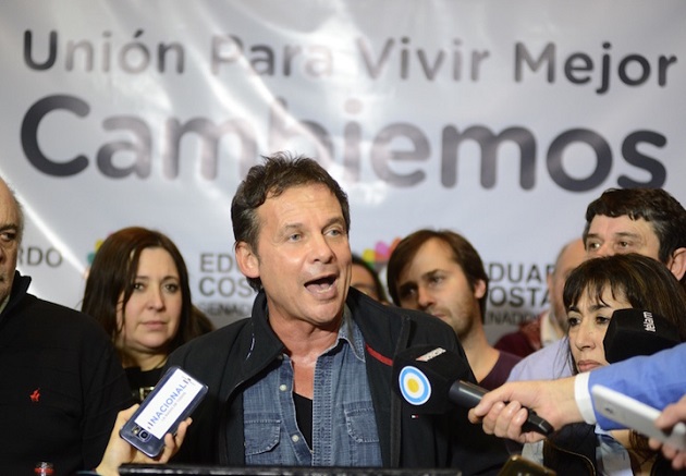 El senador Eduardo Costa tiene covid y está muy grave