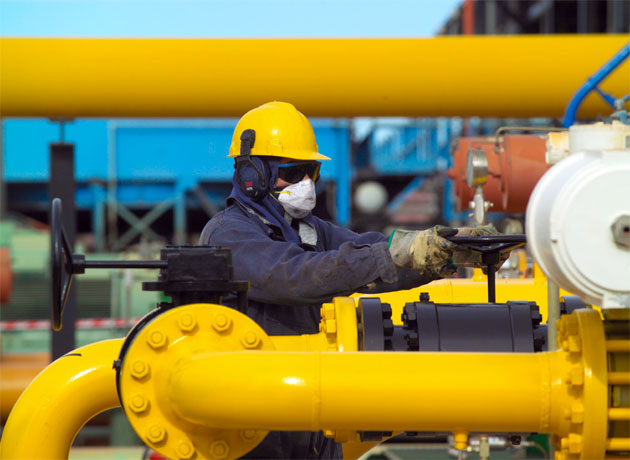Gas: los volúmenes despachados tuvieron una caída importante.