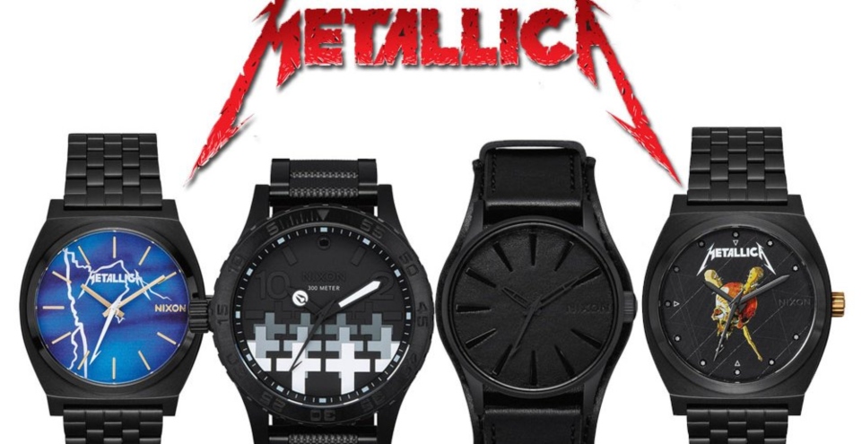 Relojes Metallica by Nixon