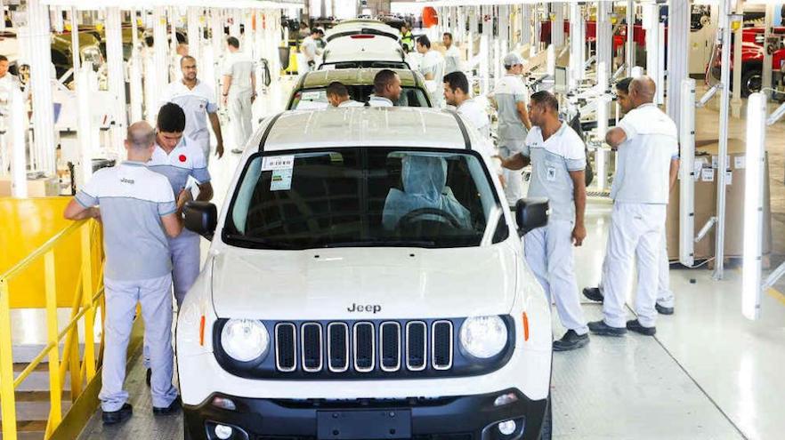 Jeep Renegade, en su fábrica de Pernambuco.