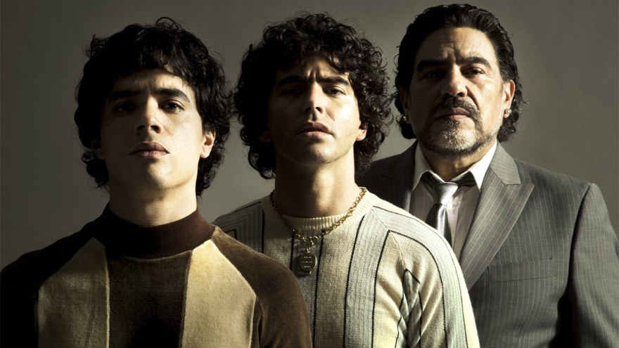 Nicolás Goldschmidt, Nazareno Casero y Juan Palomino.