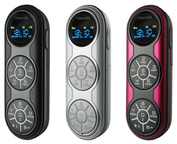 Toshiba y su celular con look de reproductor de MP3
