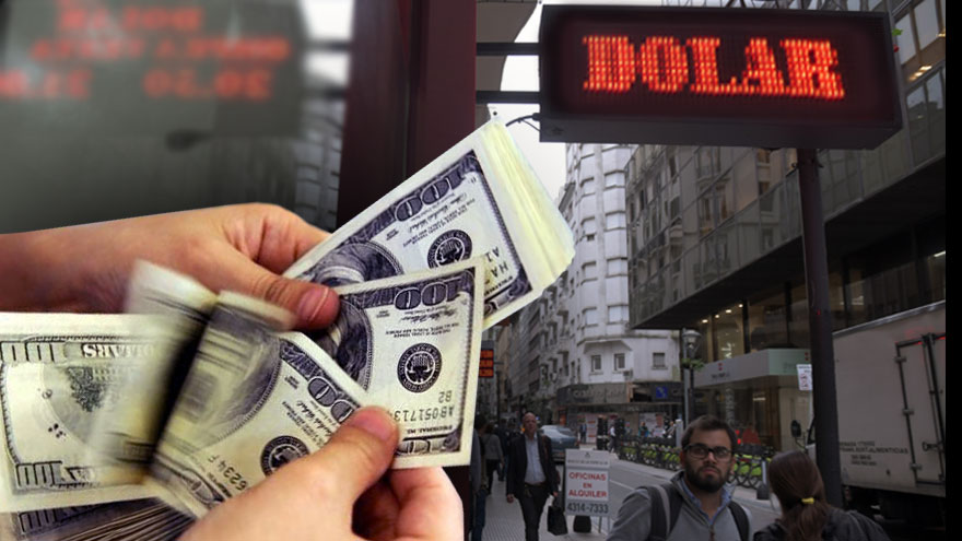 En algunas cuevas, el dólar cara chica es tomado por un menor valor