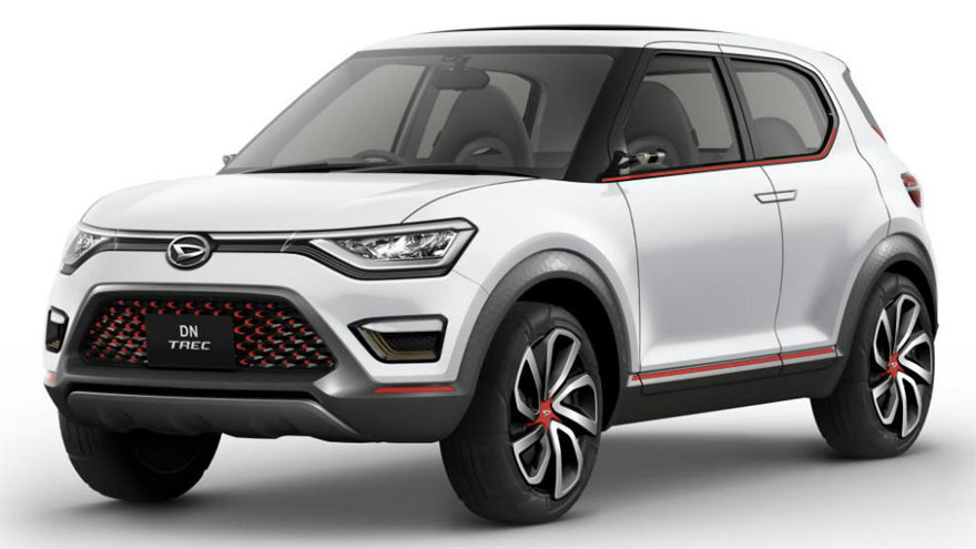 Daihatsu DN Trec. En su estética estaría basado el nuevo SUV chico de Toyota.