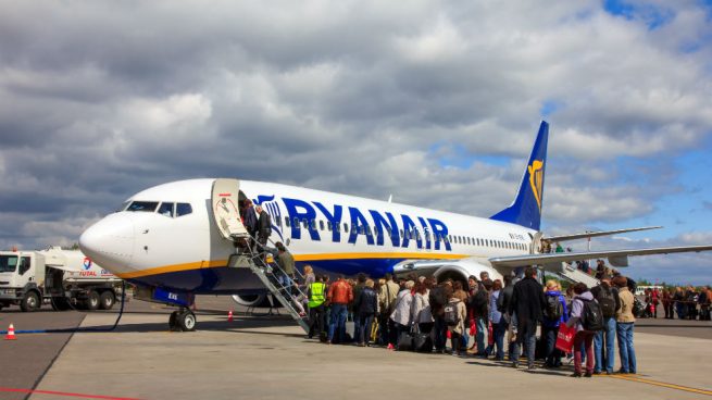 La conocida aerolínea irlandesa de low cost o bajo costo Ryanair quedó en cuarto lugar