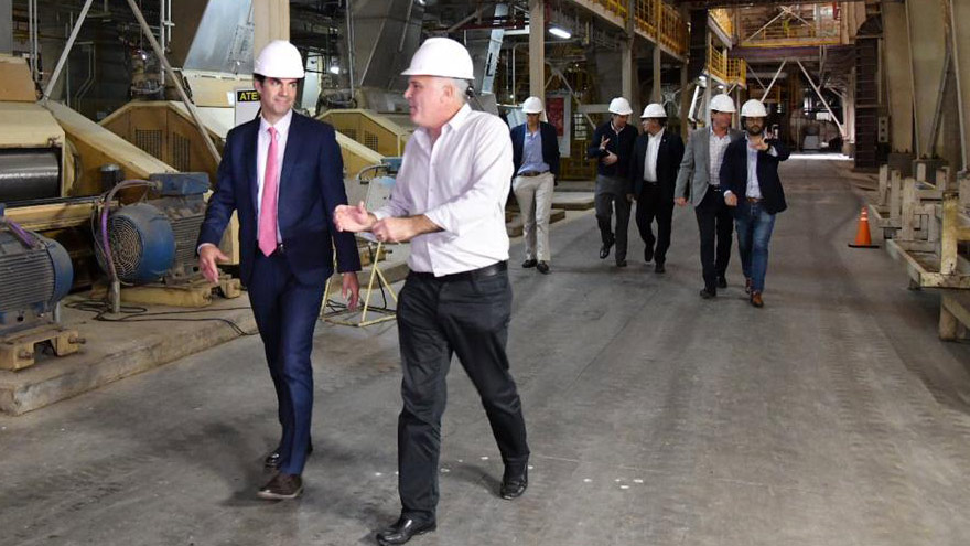 Juan Manuel Urtubey y Sergio Vicentin.