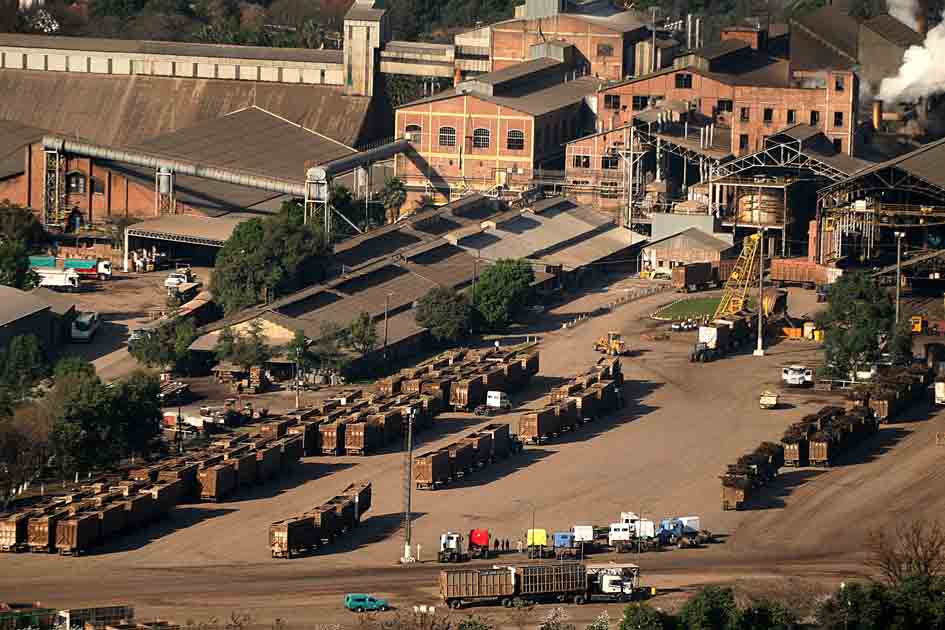 Imagen del Ingenio Ledesma, propiedad de la familia Blaquier