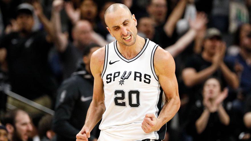 Ginobili fue el tercer nacional en recalar a la NBA en 2002