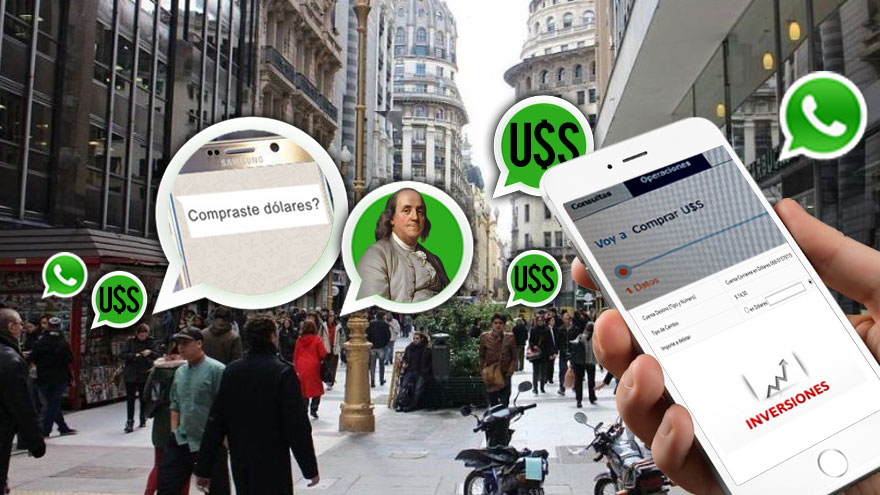 El "apretón" resulta: sin pesos en el mercado, sólo los inversores grandes compran dólares