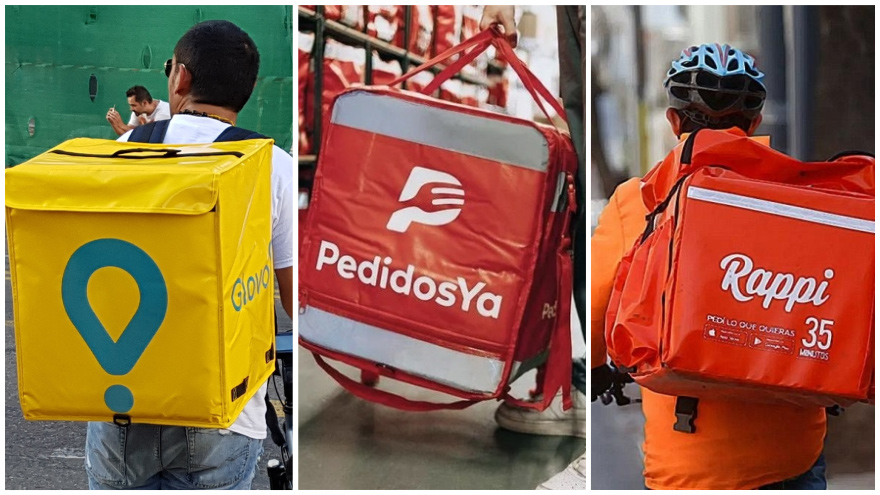 Las tres apps de delivery que dominan el mercado argentino son cuestionadas por el Estado.