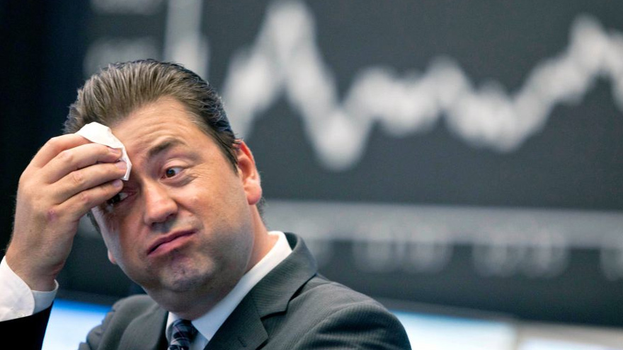 Arrastrada por Wall Street, la Bolsa cae 4% y el Riesgo País supera los 1.800 puntos