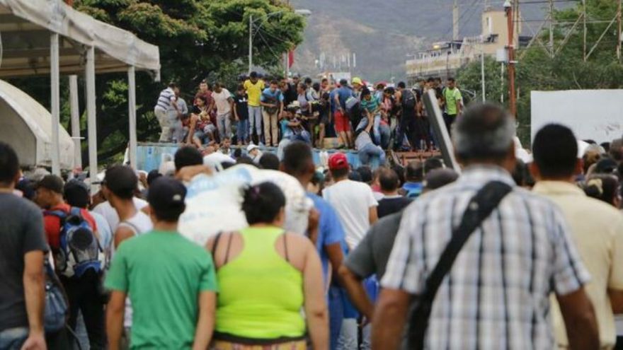 La crisis venezolana generó la mayor ola migratoria de América latina.