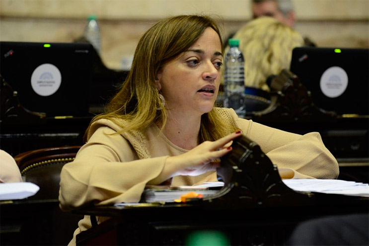 La diputada Cecilia Moreau.