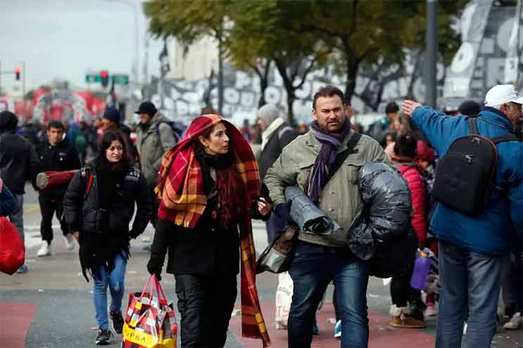 Dónde se realizarán los cortes en la ciudad de Buenos Aires y el resto del país