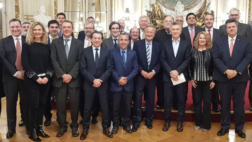Ejecutivos de la industria automotriz se reunieron con Mauricio Macri y respaldaron el acuerdo con Brasil