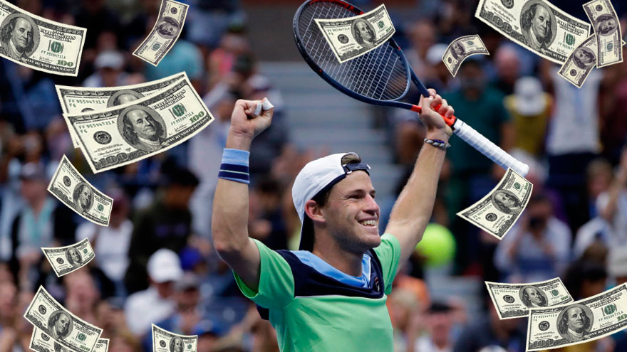 Cuánto ganó Schwartzman por su actuación en el US Open 2019, el torneo que bate récord en premios