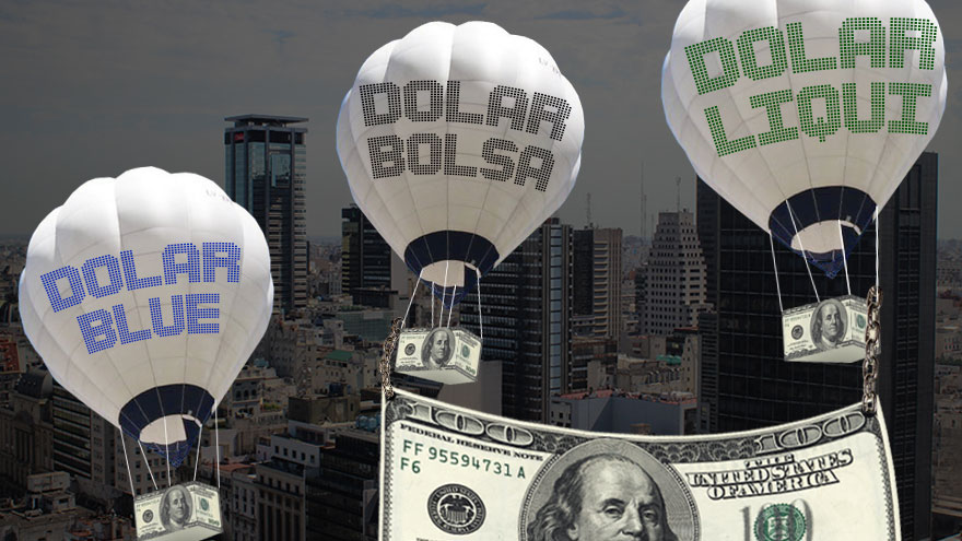 El contado con liqui superó los 75 pesos y la brecha con el mayorista llegó al 29%