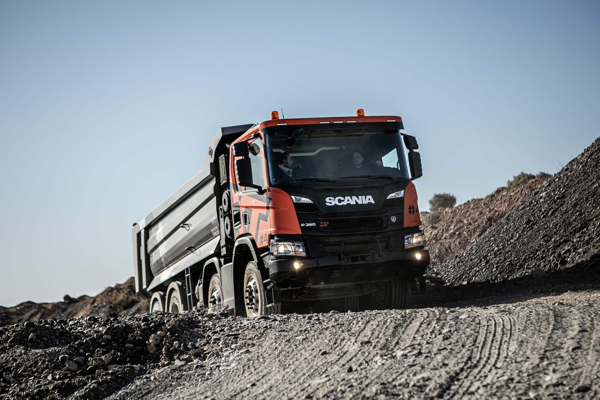 Todas las opciones del nuevo Scania XT, el camión off road más robusto, para la industria petrolera, la minería y más