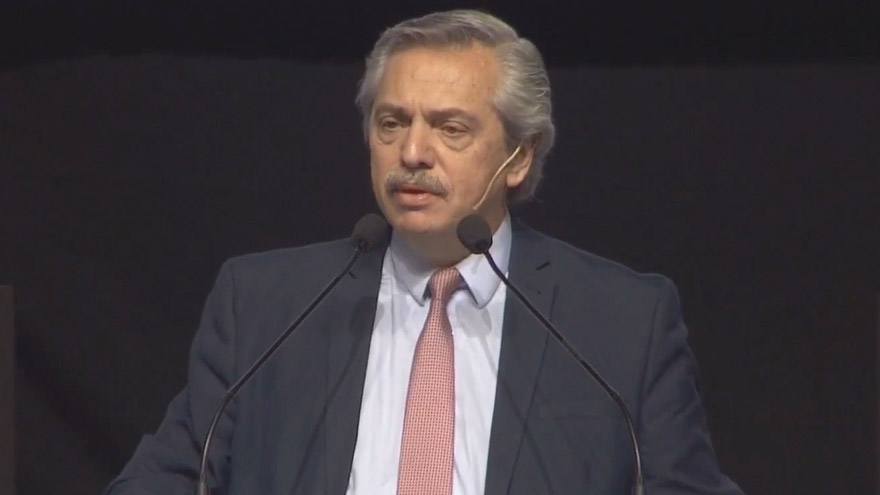 Alberto Fernández lanzó un guiño a los gremios : "Quiero terminar con la uberización de la economía"