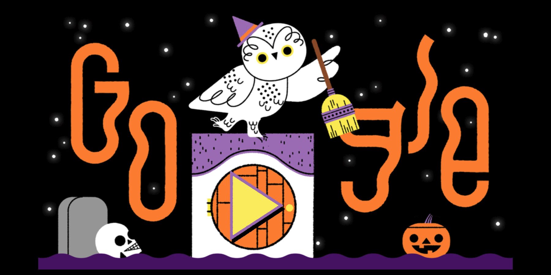 En otros años Google había experimentado con juegos para su doodle de Halloween.