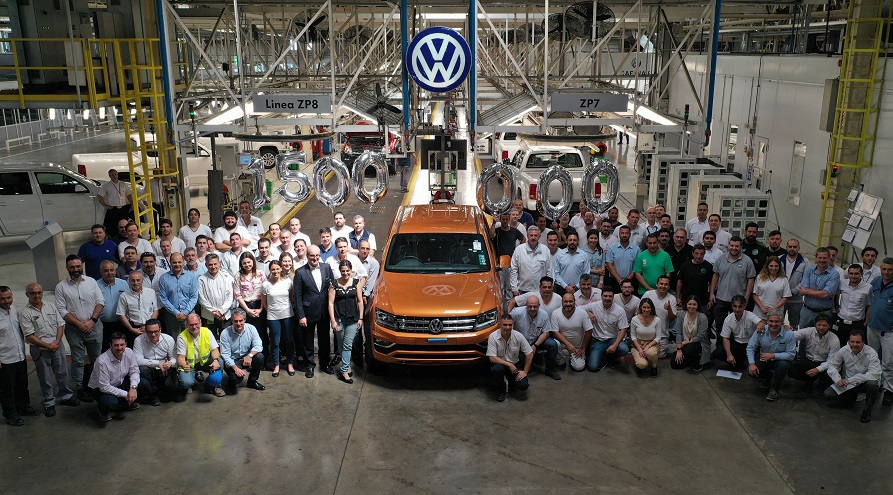 La Amarok se produce en la planta de la provincia de Buenos Aires