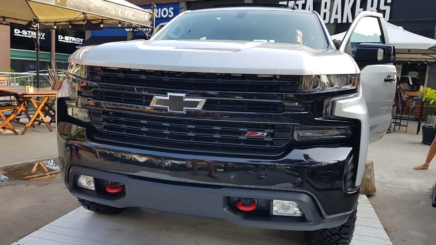 Chevrolet Silverado, una de las camionetas grandes que llegará al país.