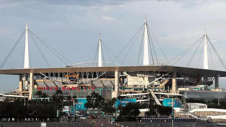 Hard Rock Stadium, Miami, donde se jugó la final del 2020.