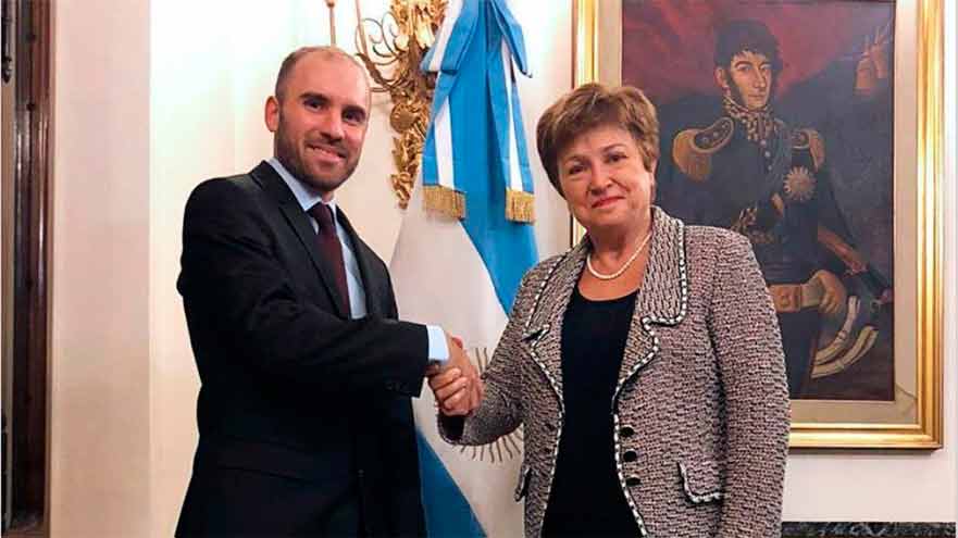 Georgieva ratificó el apoyo a la Argentina en el tema de la deuda.