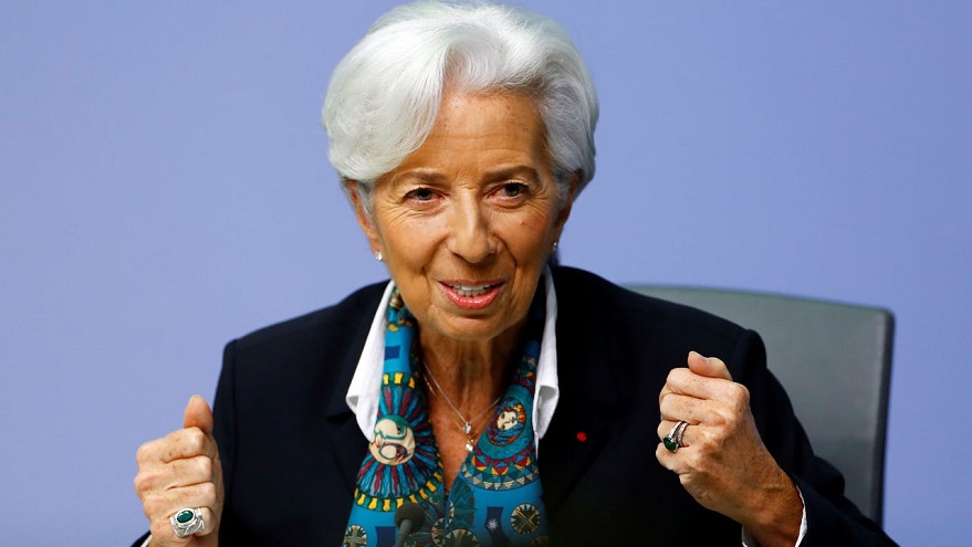 Christine Lagarde fue la primera titular mujer del FMI y ahora la primera en dirigir el Banco Central Europeo