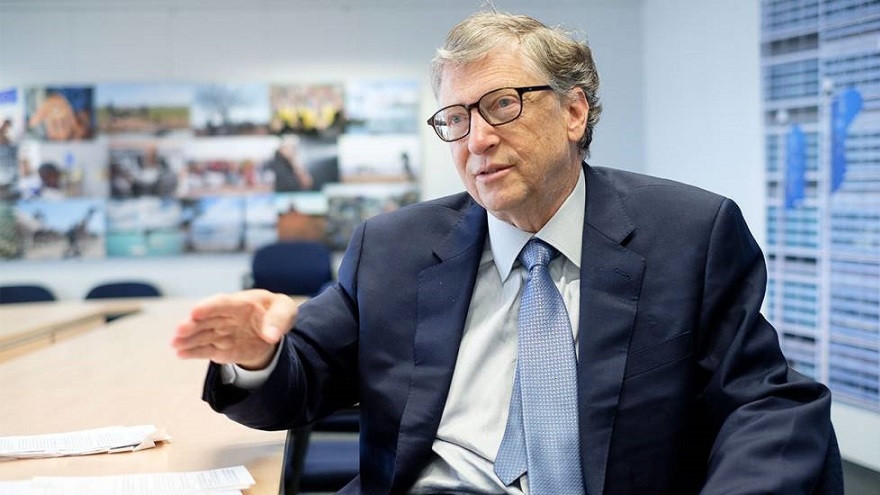 Bill Gates pidió una distribución justa de las partidas de vacunas