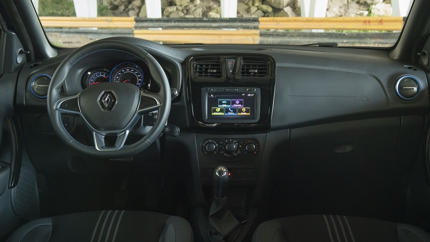 Renault Sandero GT Line por dentro.