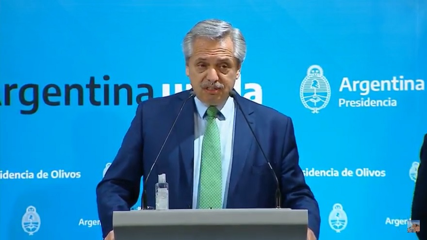 El Presidente se mostró irritado por las alusiones a la