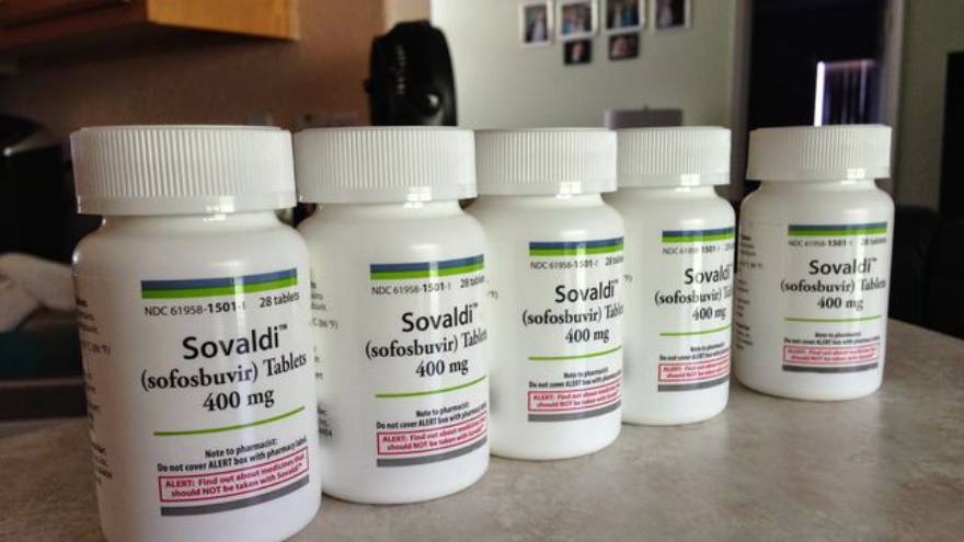 Sovaldi, otro de los fármacos que se está probando en el tratamiento contra coronavirus