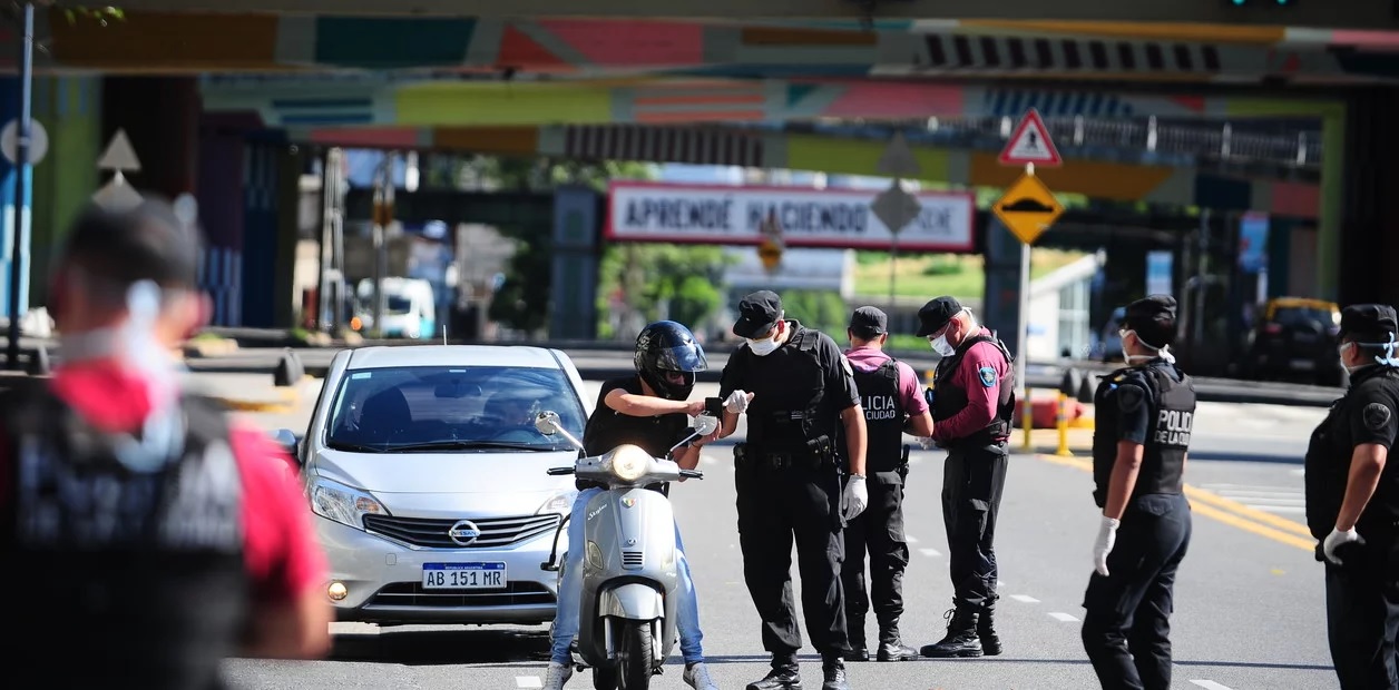 Los controles de accesos a la Ciudad de Buenos Aires