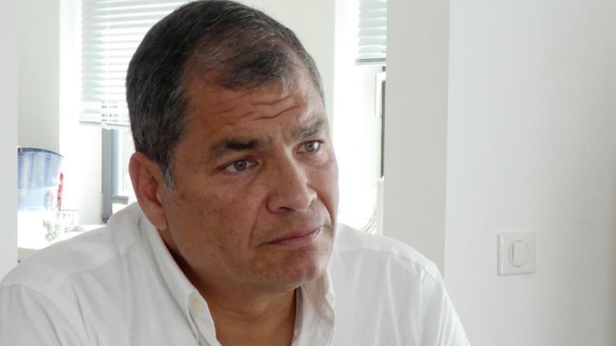 el expresidente Correa parece ser el hombre clave pese a no estar en la boleta