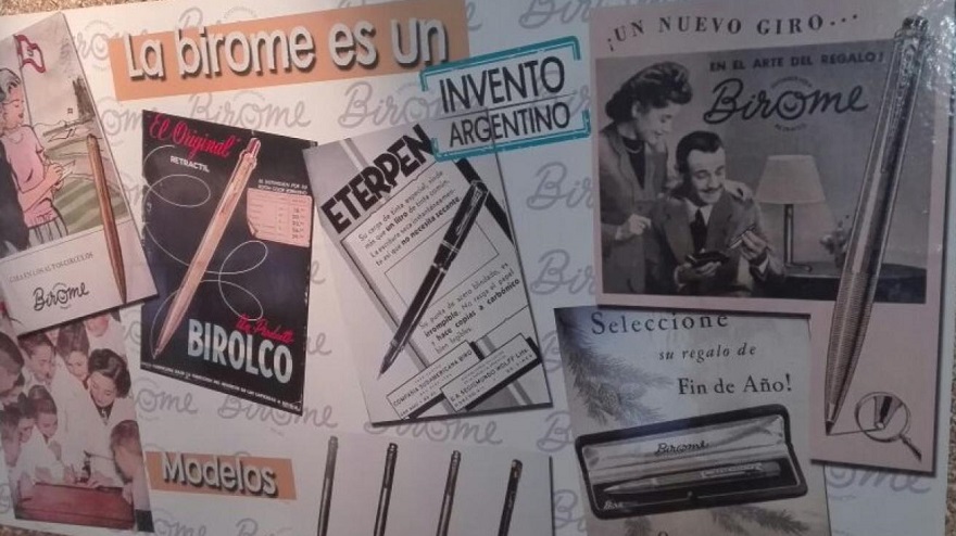 Las lapiceras, otro invento nacional.