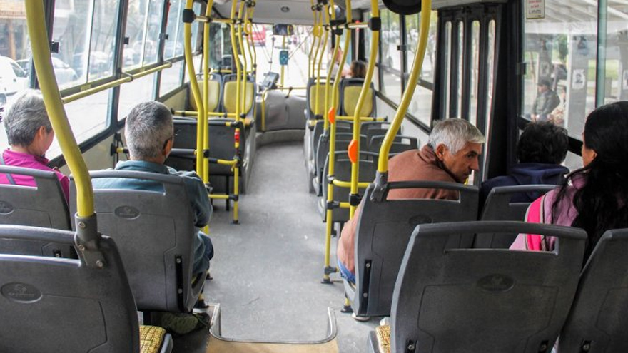 Las autoridades se mostraron preocupadas por la circulación en transporte público